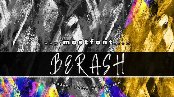 Typographic Design of BERASH