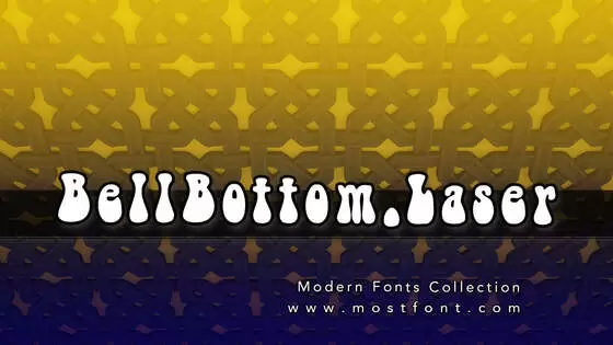 Typographic Design of BellBottom.Laser