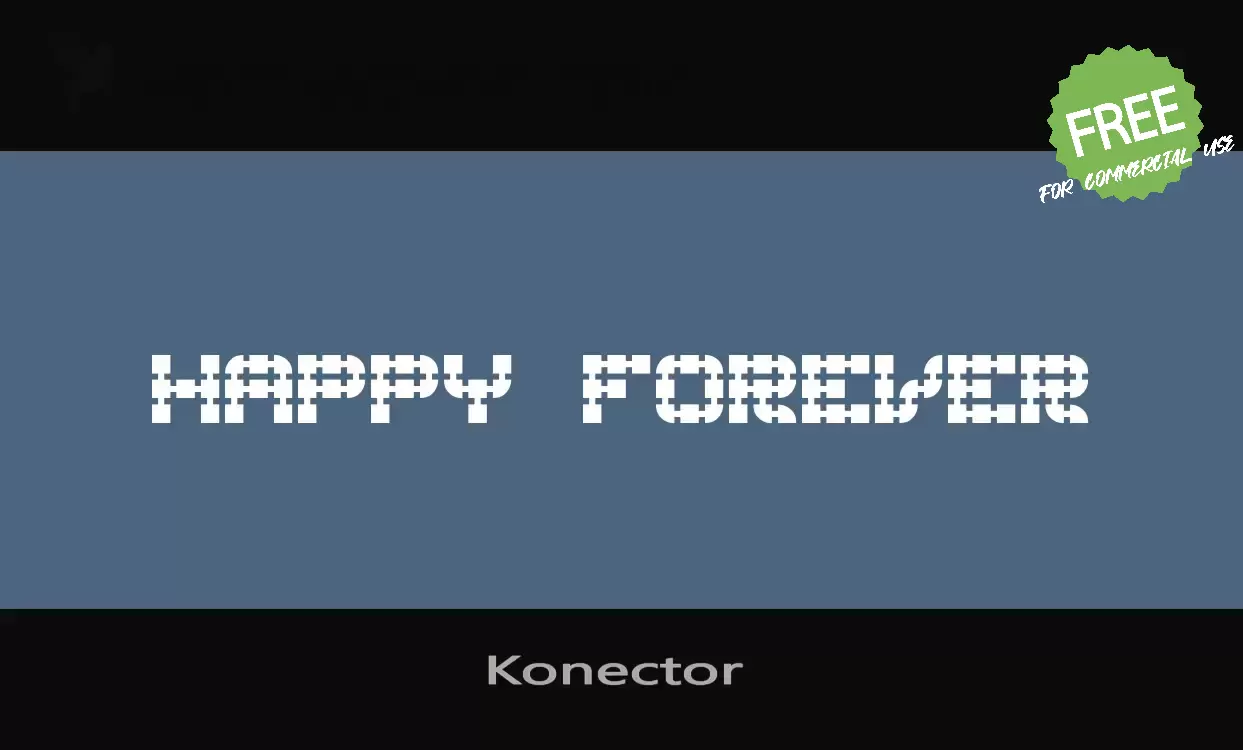 Sample of Konector-