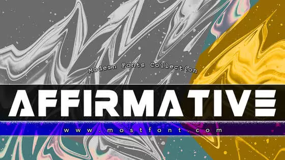 Typographic Design of Affirmative