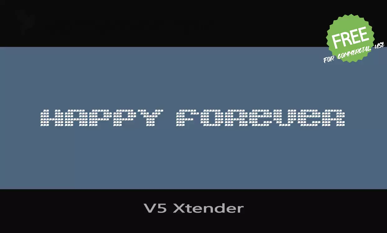 Sample of V5-Xtender