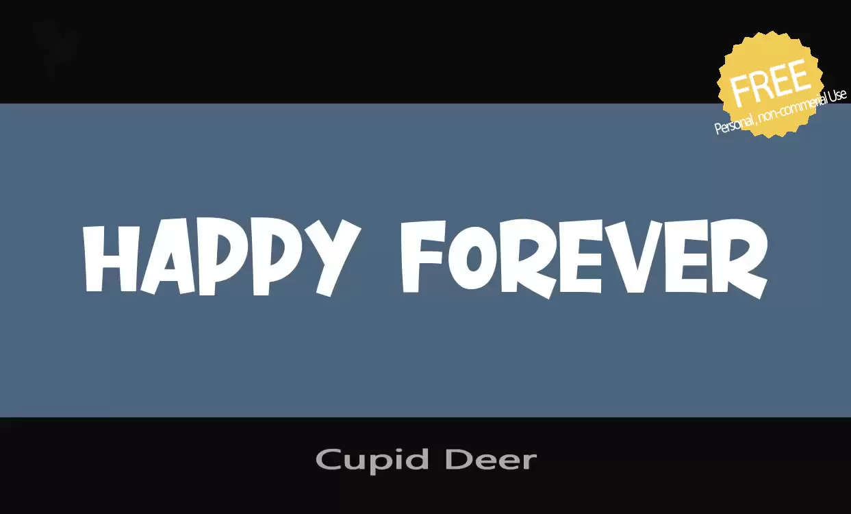 Sample of Cupid-Deer