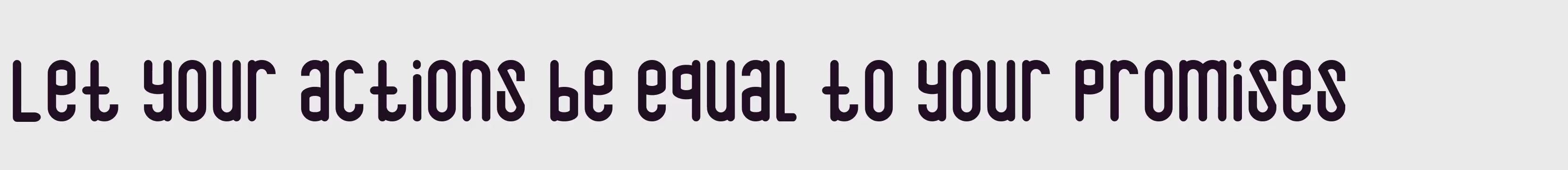 「QalinDemoRegular」字体效果图
