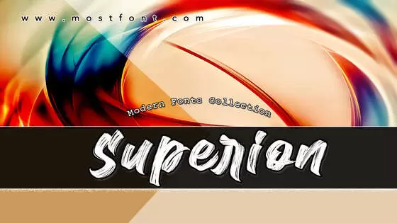 Typographic Design of Superion