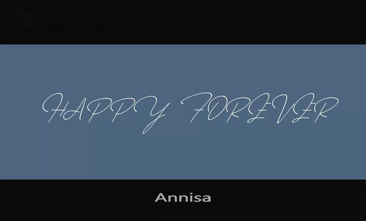 Sample of Annisa