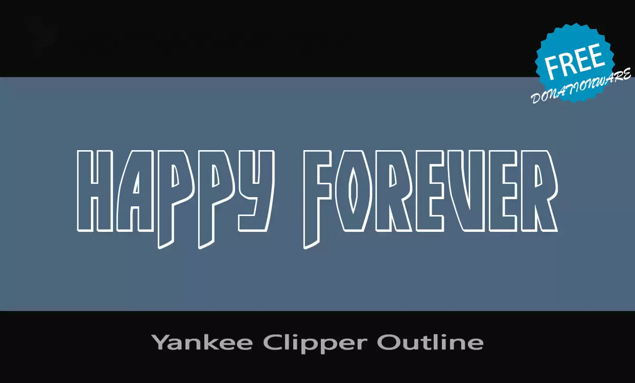 Sample of Yankee-Clipper-Outline