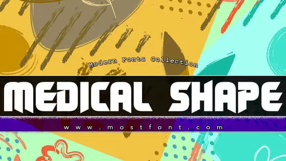 Typographic Design of Medical-Shape