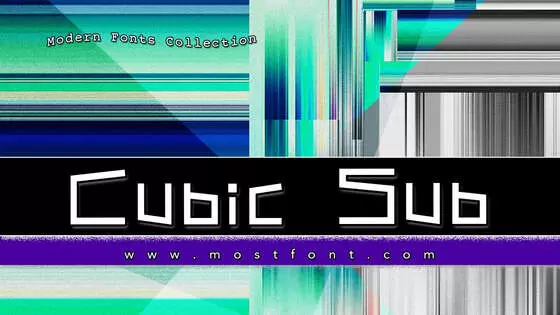 Typographic Design of Cubic-Sub