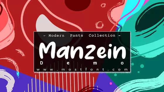 Typographic Design of Manzein-Demo