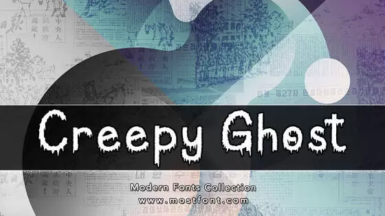 Typographic Design of Creepy-Ghost