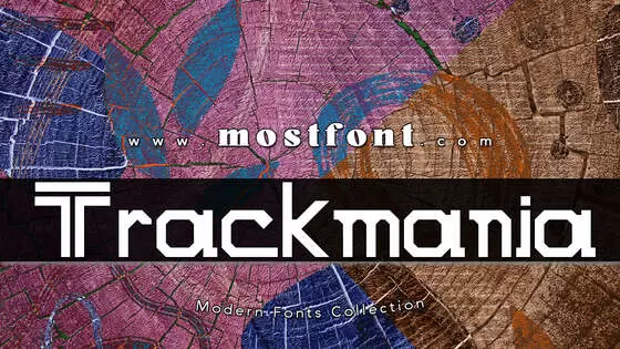 Typographic Design of Trackmania