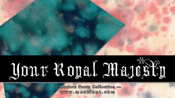 Typographic Design of Your-Royal-Majesty