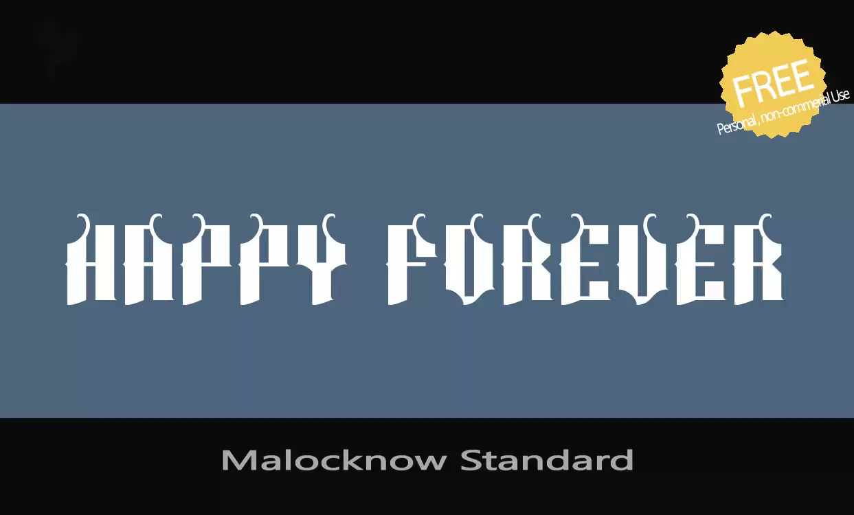 Sample of Malocknow-Standard