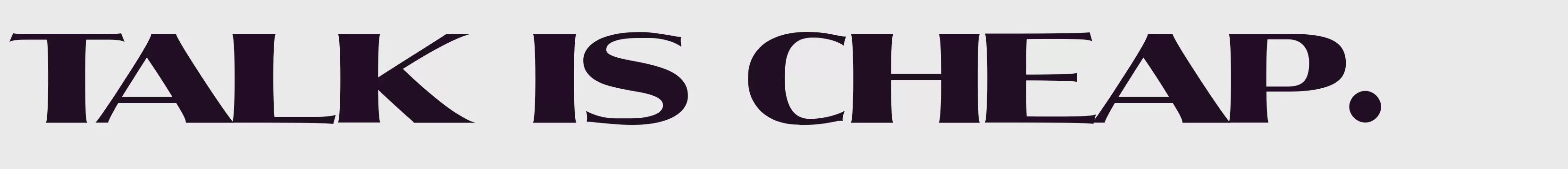 「Bl_PERSONAL」字体效果图