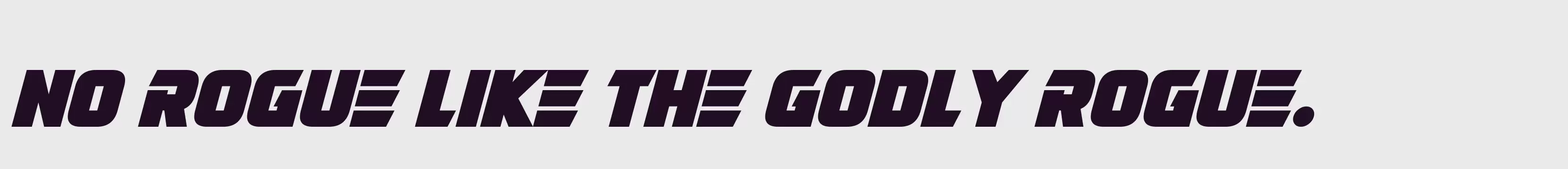 Preview Of Never Better Italic