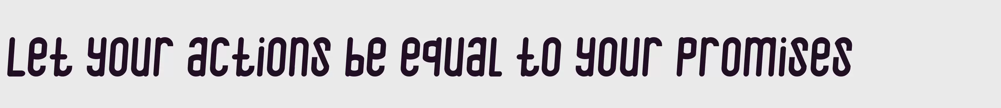 「QalinDemoItalic」字体效果图
