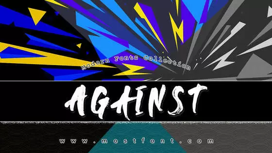 Typographic Design of Against