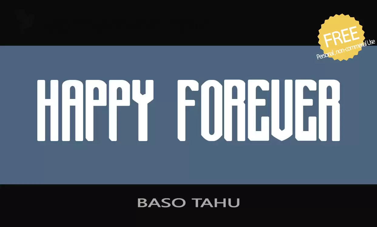 Sample of BASO-TAHU
