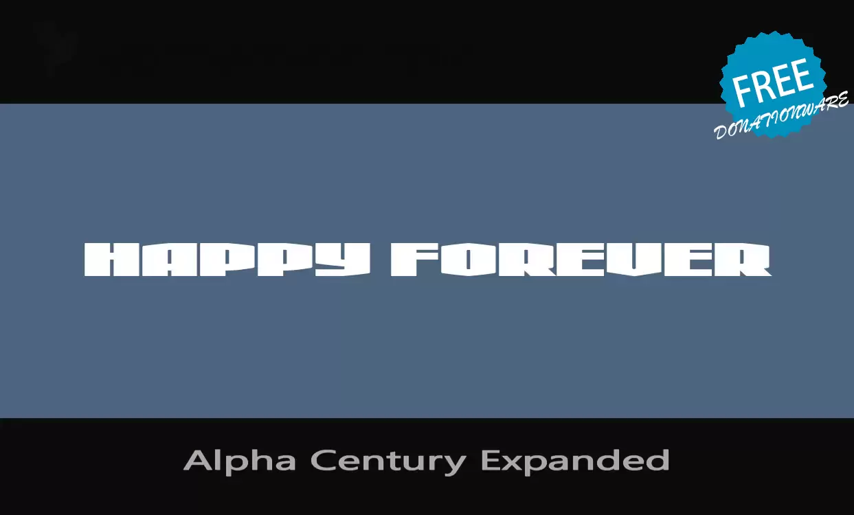 Sample of Alpha-Century-Expanded