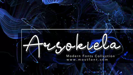 「Arsokiela」字体排版样式
