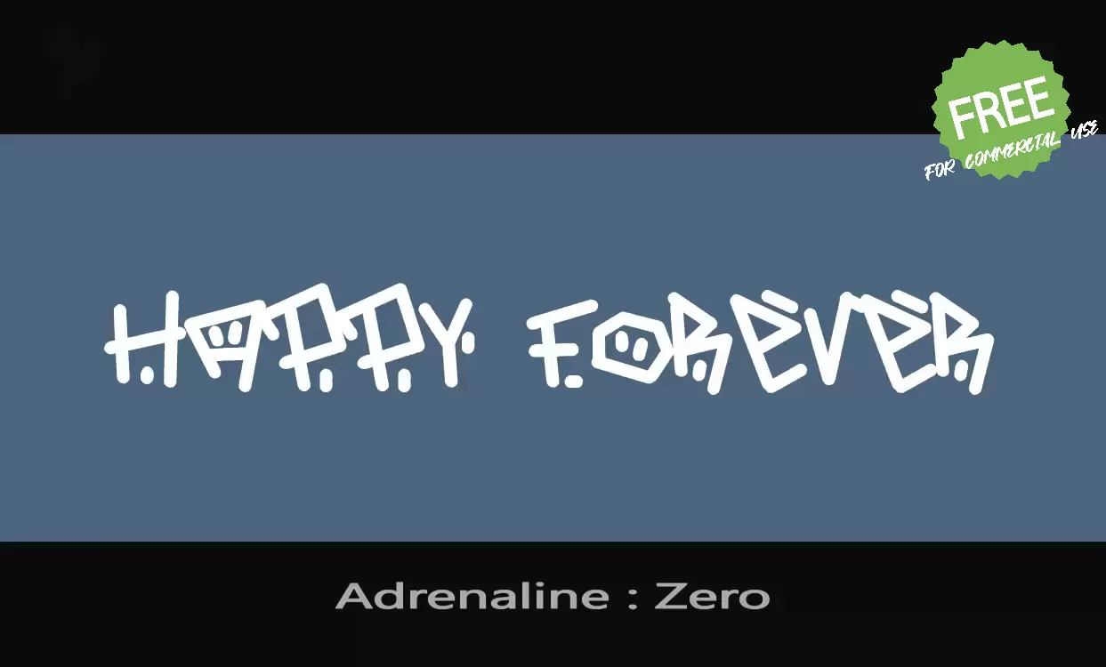 Sample of Adrenaline-:-Zero