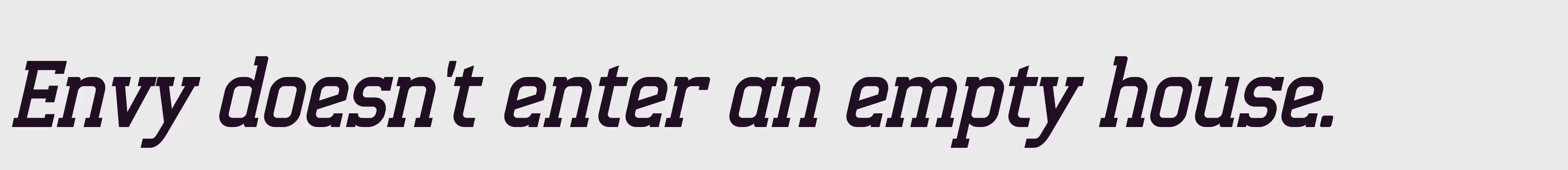 Preview Of Alexside Italic