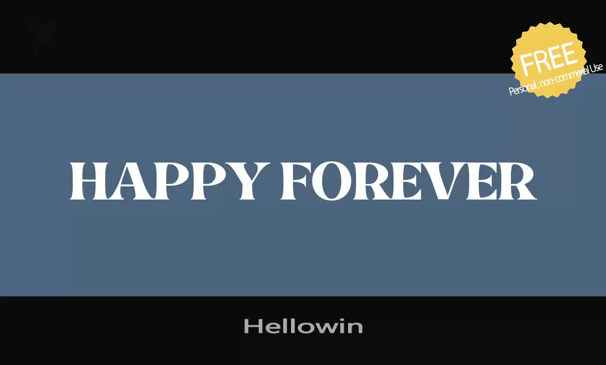 Sample of Hellowin