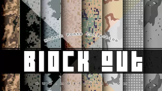 Typographic Design of Block-Out