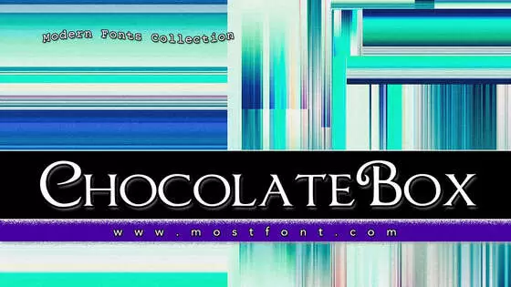Typographic Design of ChocolateBox