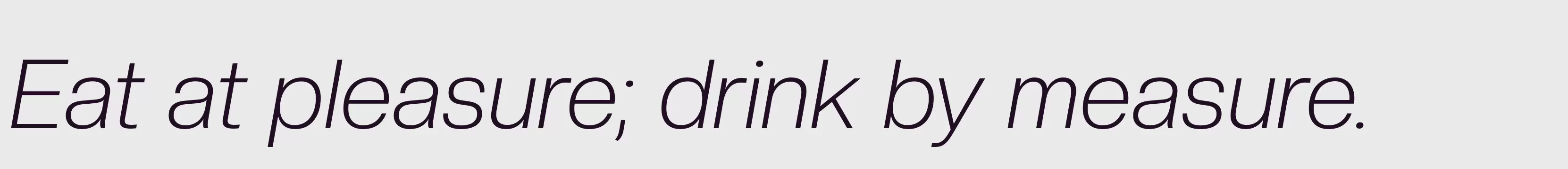 「LightItalic」字体效果图