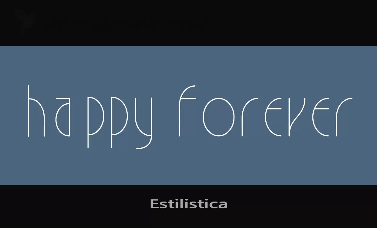 Sample of Estilistica
