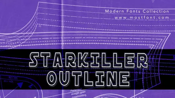 Typographic Design of Starkiller-Outline