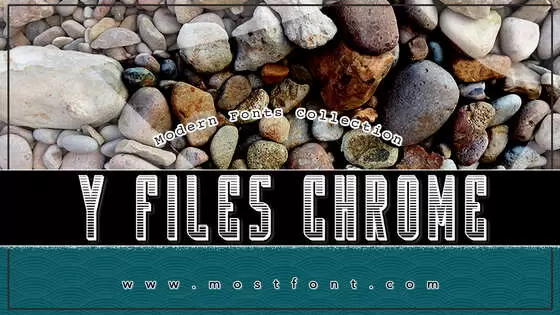 Typographic Design of Y-Files-Chrome