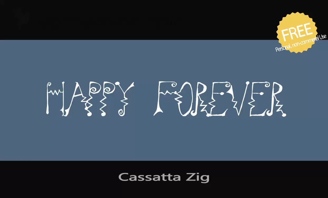 Sample of Cassatta-Zig