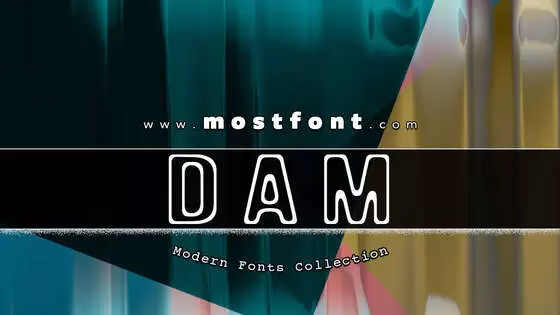 Typographic Design of DAM