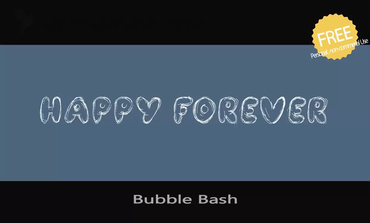 Sample of Bubble-Bash