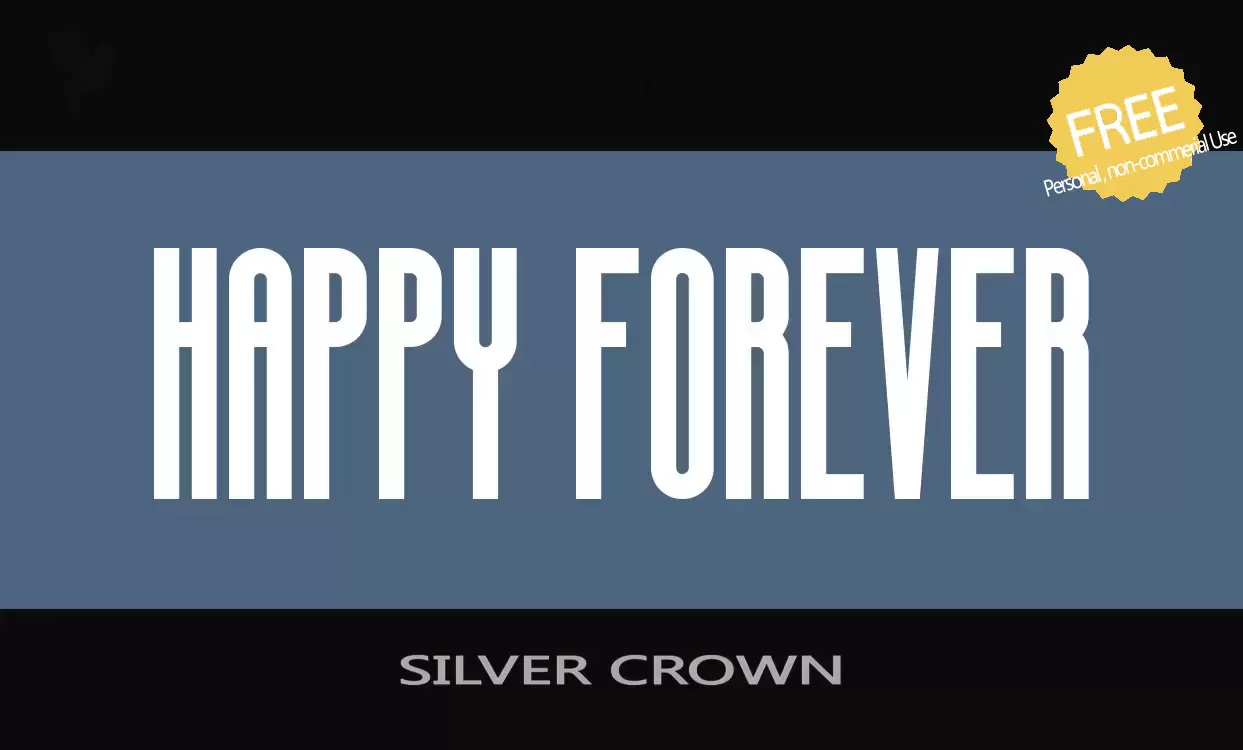 Sample of SILVER-CROWN