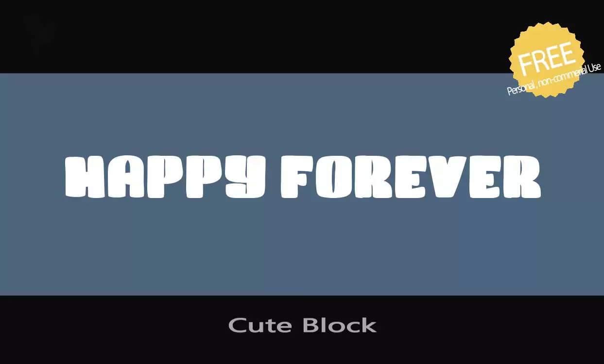 Sample of Cute-Block
