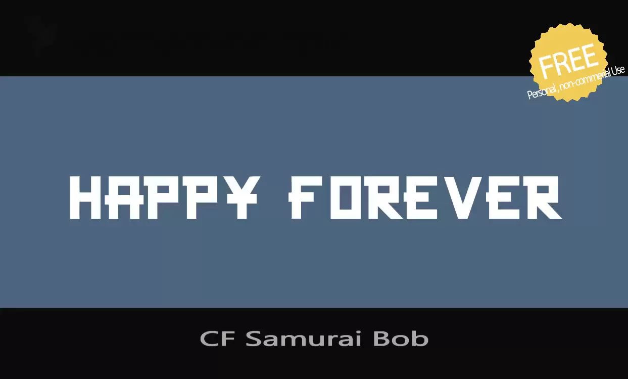 Sample of CF-Samurai-Bob