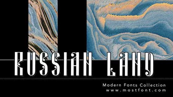 Typographic Design of Russian-Land