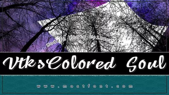 「VtksColored-Soul-3」字体排版图片