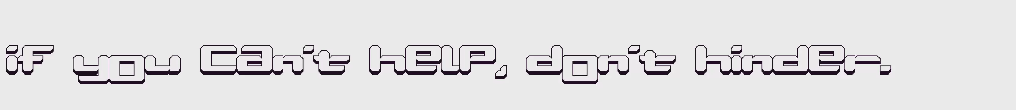 「Shadow」字体效果图