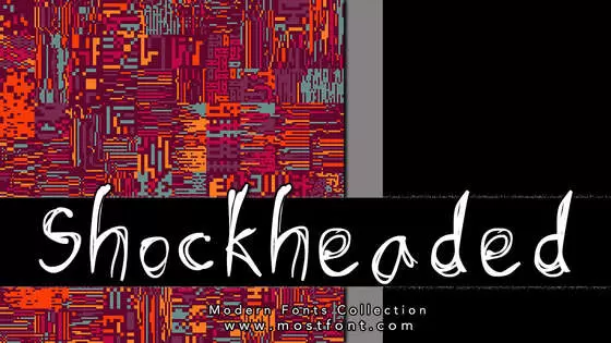 Typographic Design of Shockheaded