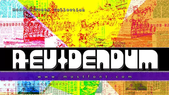 「Revidendum」字体排版图片