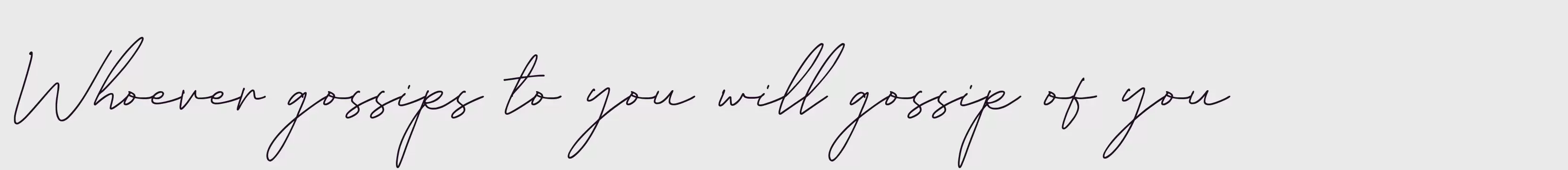 Preview Of Angelic Bonques Script