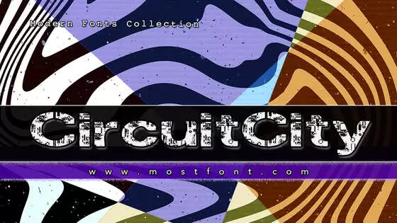 Typographic Design of CircuitCity