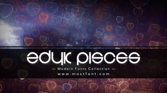 「Zdyk-Pisces」字体排版图片