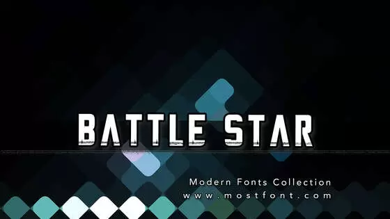 Typographic Design of Battle-Star