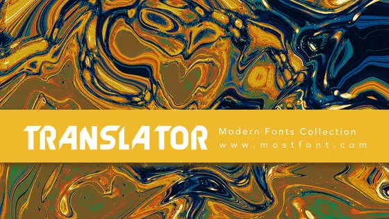Typographic Design of Translator