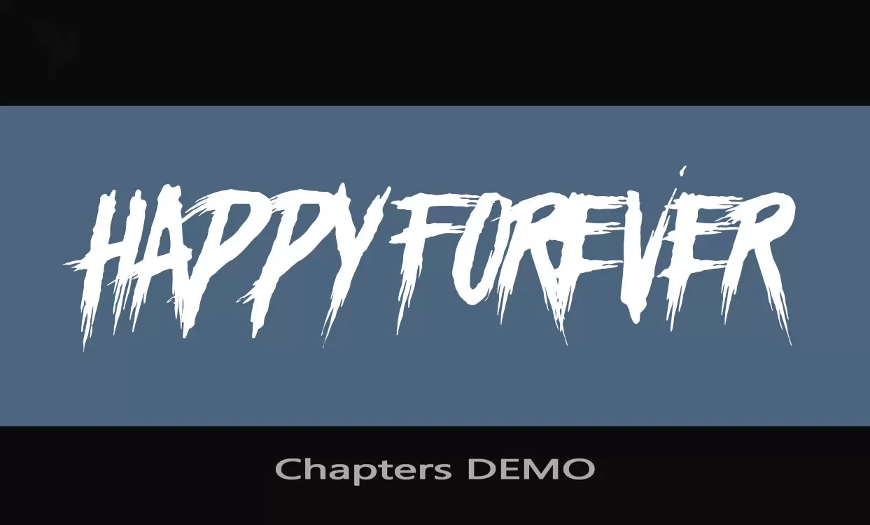 Font Sample of Chapters-DEMO